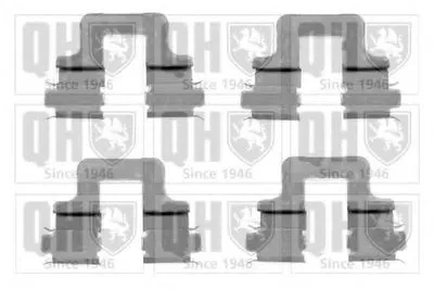 Комплектующие, колодки дискового тормоза QUINTON HAZELL купить