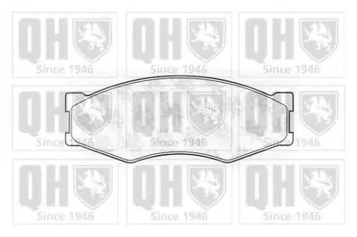 Комплект тормозных колодок, дисковый тормоз QUINTON HAZELL купить