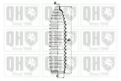 Комплект пылника, рулевое управление QUINTON HAZELL купить