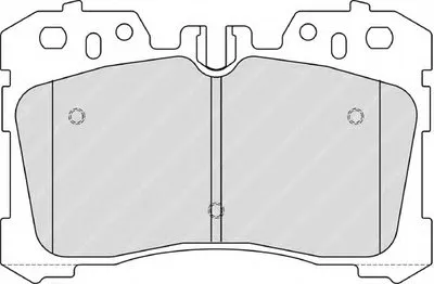 Комплект тормозных колодок, дисковый тормоз PREMIER FERODO купить