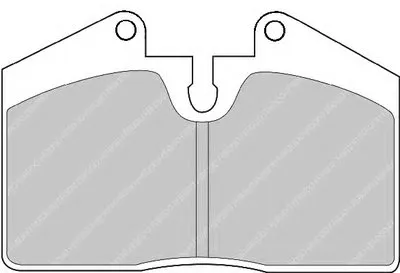 Комплект тормозных колодок, дисковый тормоз PREMIER FERODO купить