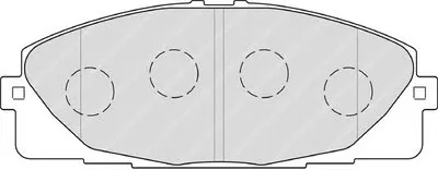 Комплект тормозных колодок, дисковый тормоз PREMIER FERODO купить