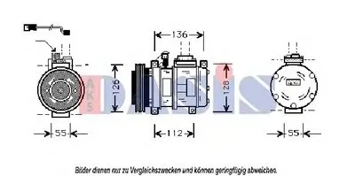 Компрессор, кондиционер AKS DASIS купить