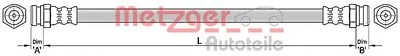 Тормозной шланг METZGER купить
