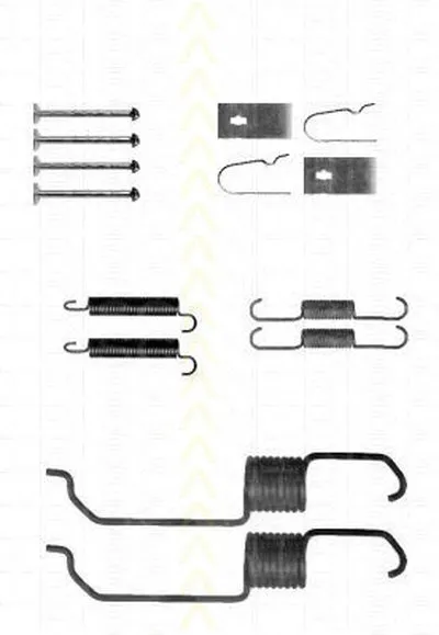 Комплектующие, тормозная колодка TRISCAN купить