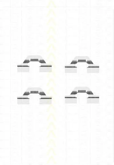 Комплектующие, колодки дискового тормоза TRISCAN купить