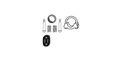 Монтажный комплект, катализатор HJS купить