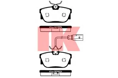 Комплект тормозных колодок, дисковый тормоз NK купить