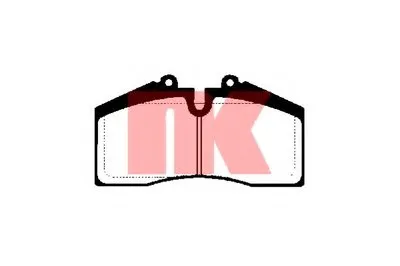 Комплект тормозных колодок, дисковый тормоз NK купить