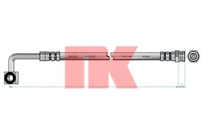 Тормозной шланг NK купить