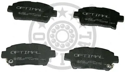 Комплект тормозных колодок, дисковый тормоз OPTIMAL купить