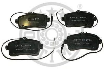 Комплект тормозных колодок, дисковый тормоз OPTIMAL купить