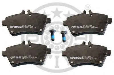 Комплект тормозных колодок, дисковый тормоз OPTIMAL купить