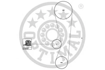 Комплект ремня ГРМ OPTIMAL купить