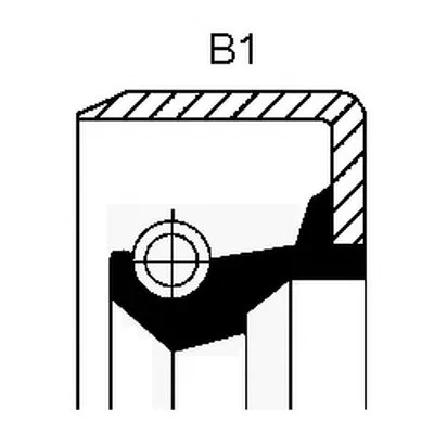 Уплотняющее кольцо, ступенчатая коробка передач; Уплотняющее кольцо, дифференциал CORTECO купить