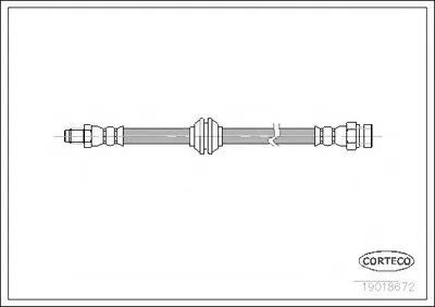 Тормозной шланг CORTECO купить