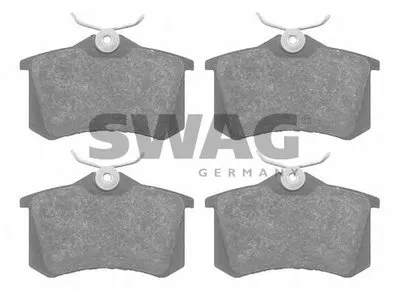 Комплект тормозных колодок, дисковый тормоз SWAG купить