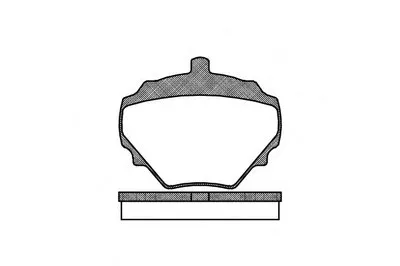 Комплект тормозных колодок, дисковый тормоз REMSA купить