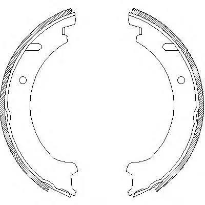 Комплект тормозных колодок, стояночная тормозная система REMSA купить
