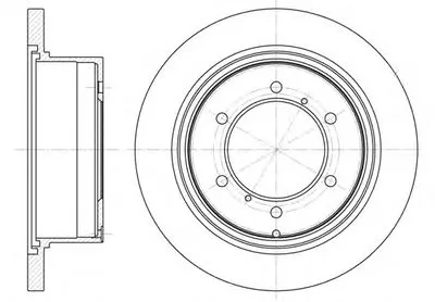 Тормозной диск REMSA купить