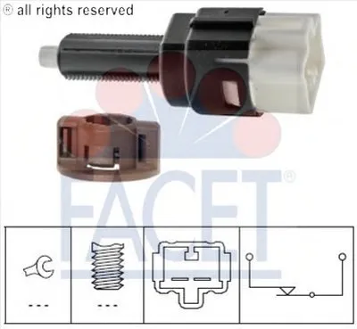 Выключатель фонаря сигнала торможения FACET купить