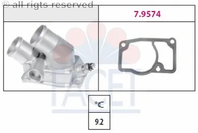 Термостат, охлаждающая жидкость FACET купить