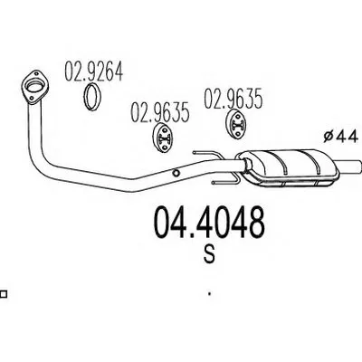 Катализатор для переоборудования MTS купить