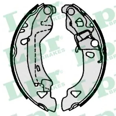 Комплект тормозных колодок LPR купить