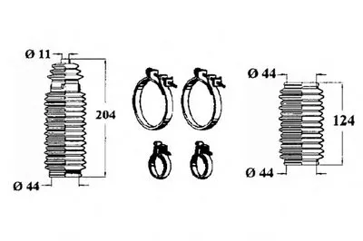 Комплект пылника, рулевое управление OCAP купить