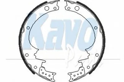 Комплект тормозных колодок MK KASHIYAMA KAVO PARTS купить