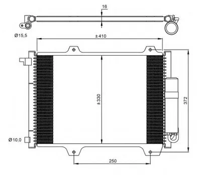 Конденсатор, кондиционер EASY FIT NRF купить