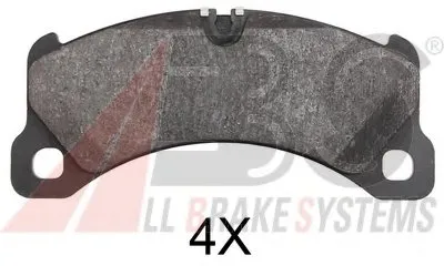 Комплект тормозных колодок, дисковый тормоз A.B.S. купить