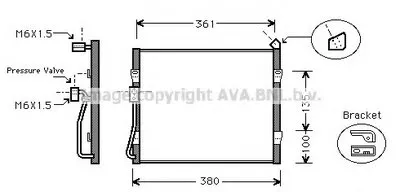 Конденсатор, кондиционер AVA QUALITY COOLING купить