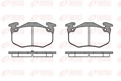 Комплект тормозных колодок, дисковый тормоз KAWE купить