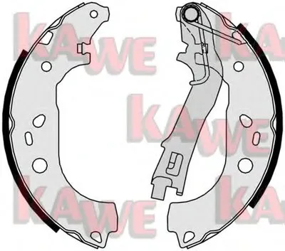 Комплект тормозных колодок KAWE купить