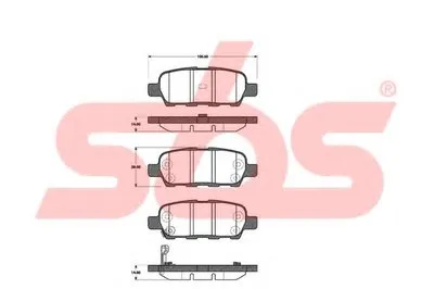 Комплект тормозных колодок, дисковый тормоз sbs купить