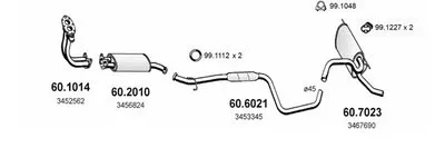 Система выпуска ОГ ASSO купить