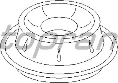 Опора стойки амортизатора TOPRAN купить