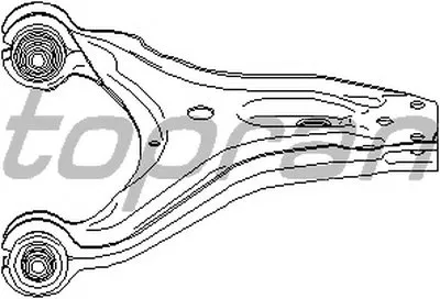 Рычаг независимой подвески колеса, подвеска колеса TOPRAN купить