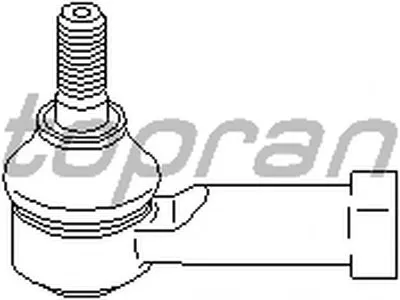 Наконечник поперечной рулевой тяги TOPRAN купить