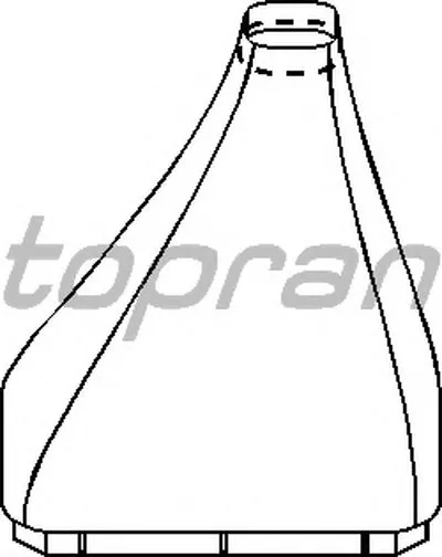 Обшивка рычага переключения TOPRAN купить