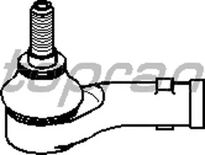 Наконечник поперечной рулевой тяги TOPRAN купить
