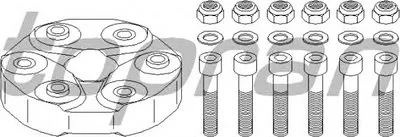 Шарнир, продольный вал TOPRAN купить