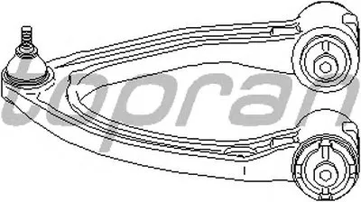 Рычаг независимой подвески колеса, подвеска колеса TOPRAN купить