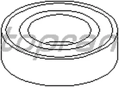 Подшипник, промежуточный подшипник карданного вала TOPRAN купить