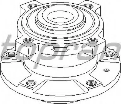 ? колесн. ступицы = TOPRAN купить