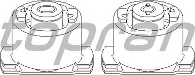 Втулка, балка моста TOPRAN купить