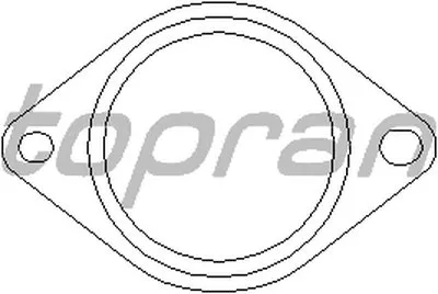 Прокладка, труба выхлопного газа TOPRAN купить