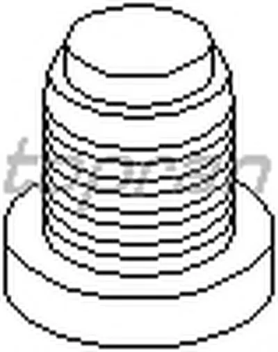 Резьбовая пробка, масляный поддон TOPRAN купить