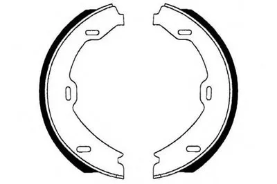 Комплект тормозных колодок, стояночная тормозная система E.T.F. купить